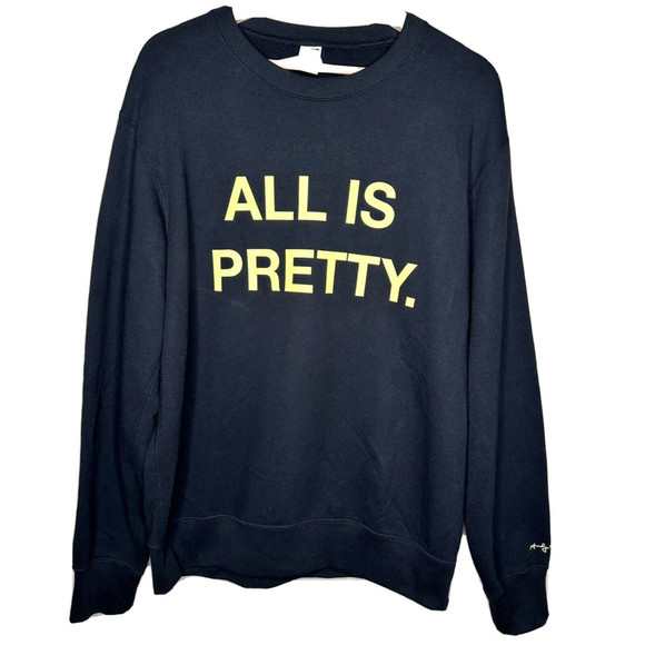 Uniqlo Other - Uniqlo The Philosophy of Andy Warhol All is Pretty Black Sweatshirt Size L